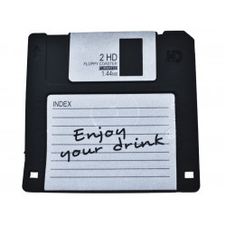 Sottobicchiere Floppy Disc