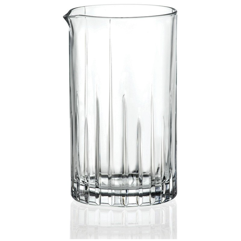  A Bar Above Vaso de mezcla de cóctel de estilo clásico, vaso de  vidrio grueso y resistente para mezclar y remover cócteles, vaso mezclador  de bebidas para juego de mezcla de