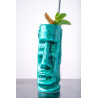 Tiki Tumbler Moai Turchese