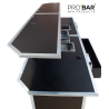 Mostrador Portátil de Bar con Maleta Trolley PRO