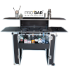 Mostrador Portátil de Bar con Maleta Trolley