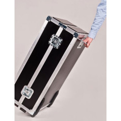 Mostrador Portátil de Bar con Maleta Trolley