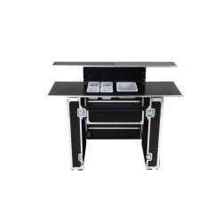 Mostrador Portátil de Bar con Maleta Trolley