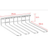 Colgador de copas-calizes 35×30 cm