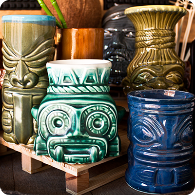 Tiki Mugs