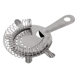 Colador de gusanillo 4 Prong, acero inoxidable