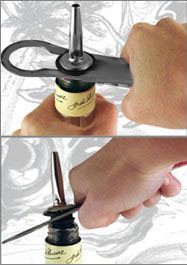 Abrebotellas V-Rod de acero, 19 cm - Imagen 2