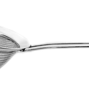 Colador de malla fina cónico 85 mm, acero inoxidable