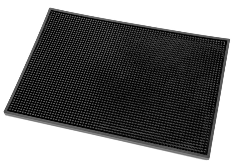 Tapete de barra Bar Service 45 x 30 cm, goma con borde elevado