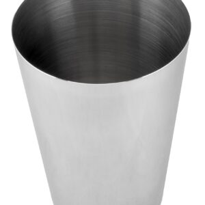 Coctelera Boston 20 oz sin contrapeso, half tin de acero inoxidable