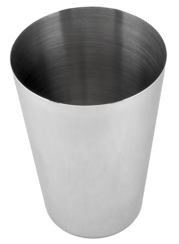 Coctelera Boston 20 oz sin contrapeso, half tin de acero inoxidable