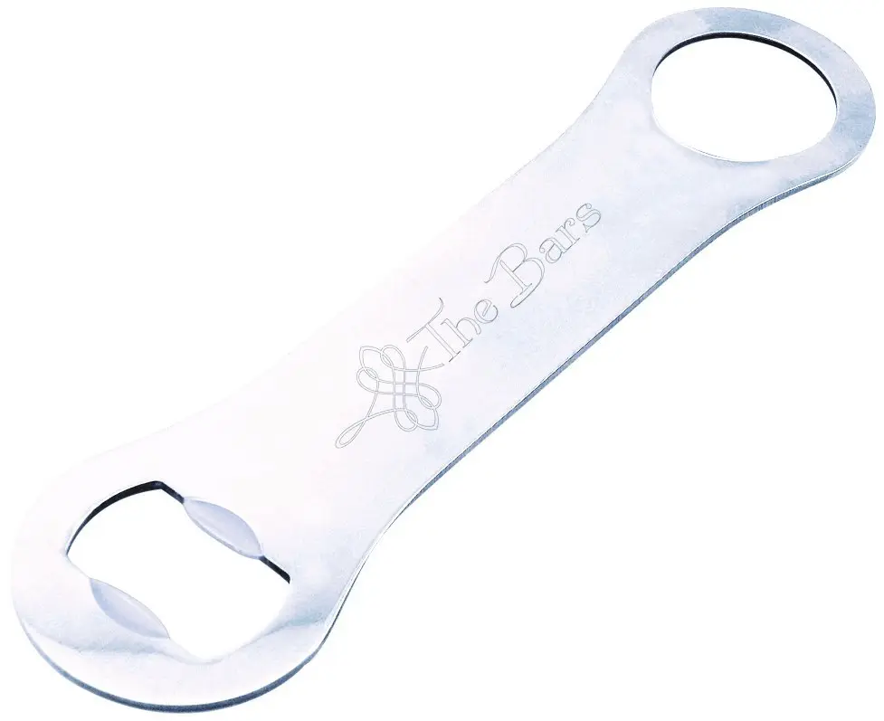 Abrebotellas de acero inoxidable de 18,5 cm, pieza única