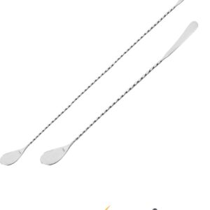 Cuchara de bar Hoffman de acero inoxidable, 30 y 45 cm