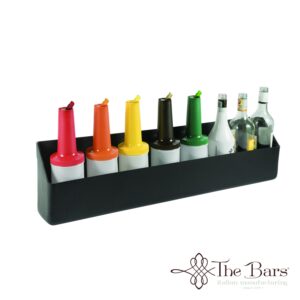 Speed rack de ABS 85 cm para unas 10 botellas