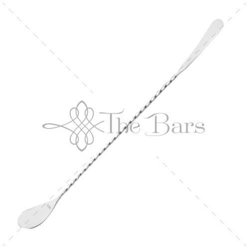 Cuchara de bar Hoffman de acero inoxidable, 30 y 45 cm - Imagen 2
