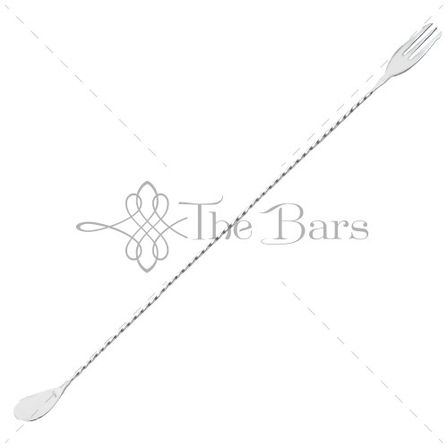 Cuchara de bar Nettuno de 45 cm con tridente