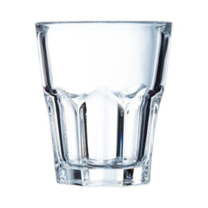 Vaso de chupito 4 cl con forma rock, vidrio, pack de 12