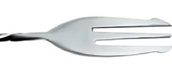 Cuchara de bar Neptuno 28 cm con tridente, acero inoxidable - Imagen 3