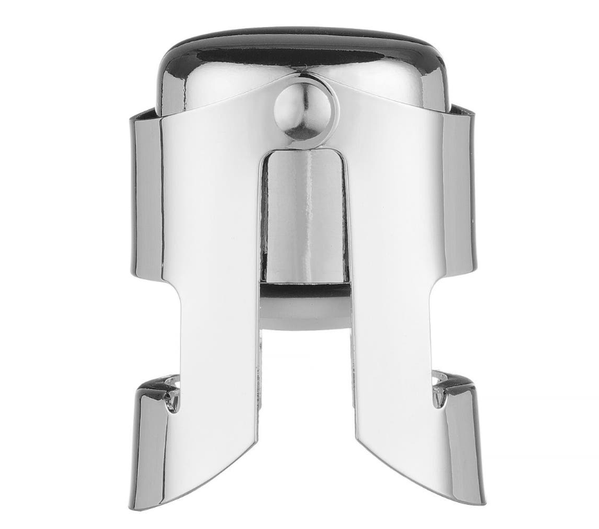 Tapón para champán y cava de acero inoxidable y silicona - Imagen 7