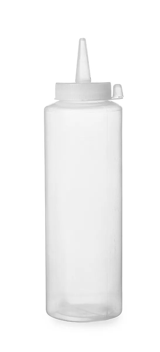 Botella dosificadora squeezer 350 ml, transparente