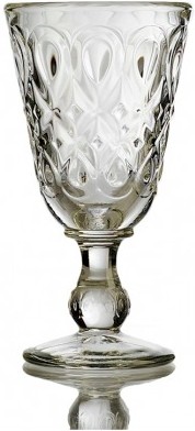Copa de absenta Lyonnaise 23 cl, vidrio decorado