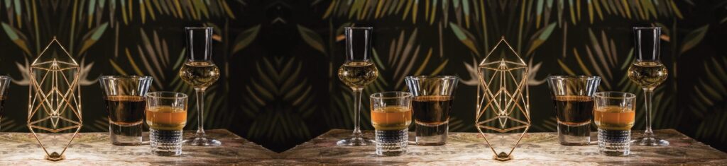 Vasos de chupito y licores