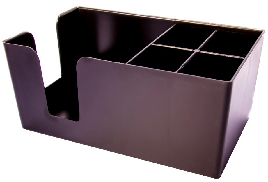Organizador de bar para pajitas y servilletas, plástico - Imagen 2