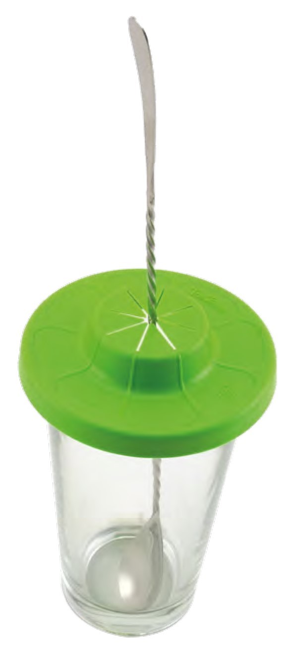 Tapa para mojito verde lima de policarbonato, Ø 9,5 cm - Imagen 2