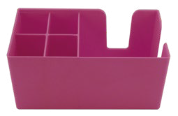 Organizador de bar para pajitas y servilletas, plástico - Imagen 3