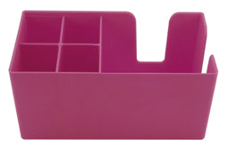 Organizador de bar para pajitas y servilletas, plástico - Imagen 3