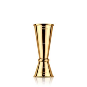 Jigger japonés Lumian de acero inoxidable, 15/30 a 30/60 ml - Oro