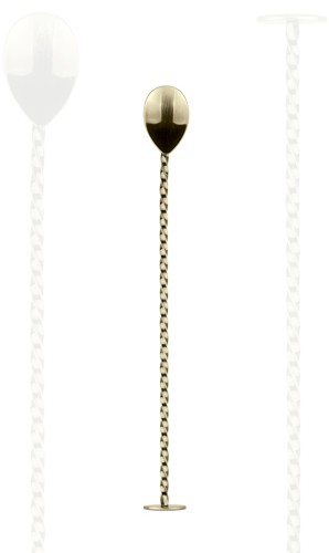 Cuchara de bar 28 cm Muddler Lumian, acero inoxidable 18/10 - Imagen 6