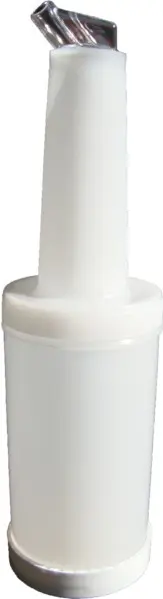 Botella dosificadora Store 'n Pour 1 l con pico vertedor y tapón - Imagen 2