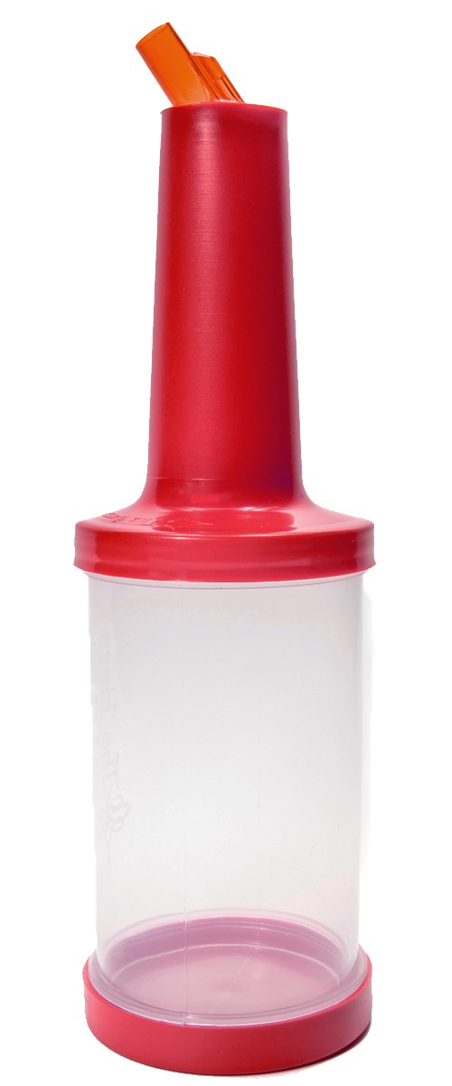 Botella dosificadora Store 'n Pour 1 l con pico vertedor y tapón - Imagen 5