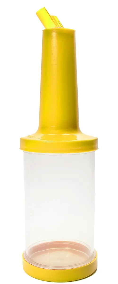 Botella dosificadora Store 'n Pour 1 l con pico vertedor y tapón - Imagen 3