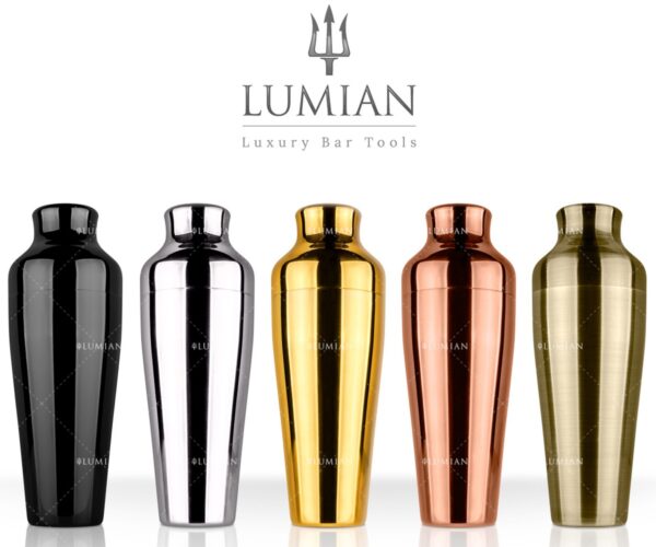 Coctelera parisina Chrono Lumian 55 cl, acero inoxidable 18/10