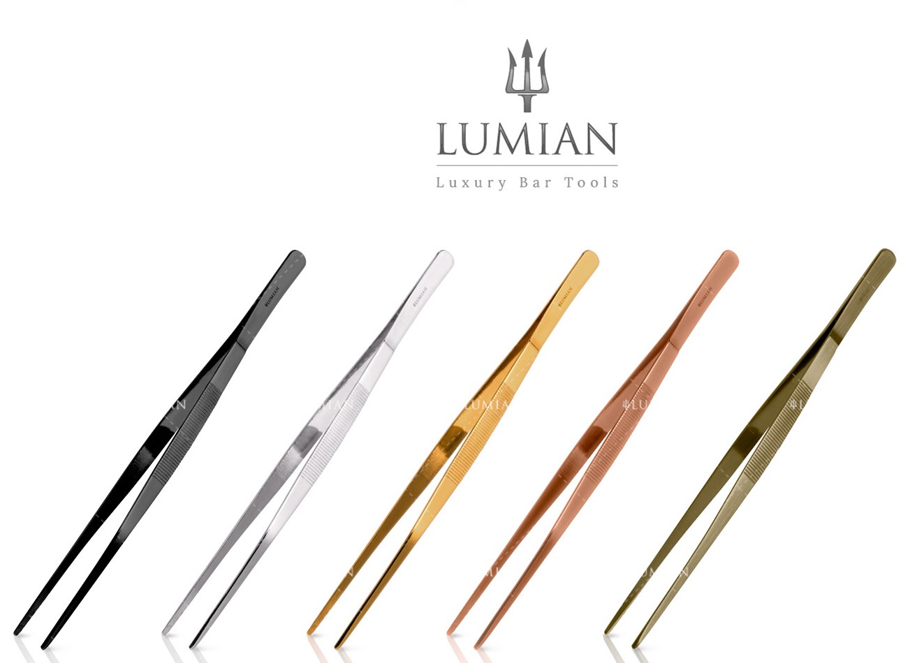 Pinza para guarniciones Lumian 30 cm, acero inoxidable 18/10