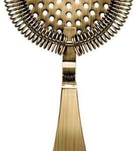 Colador Hawthorne Lumian, acero inoxidable en cinco acabados - Bronce