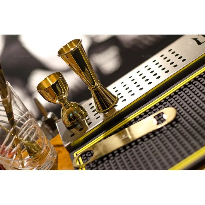 Jigger vintage Giove Lumian 30/60 ml, acero inoxidable - Imagen 11
