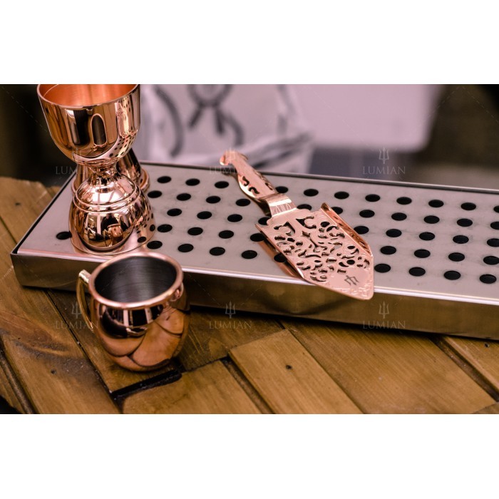 Jigger vintage Giove Lumian 30/60 ml, acero inoxidable - Imagen 13
