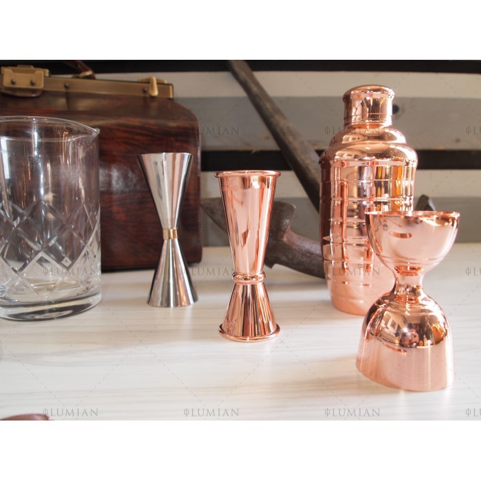 Jigger vintage Giove Lumian 30/60 ml, acero inoxidable - Imagen 14