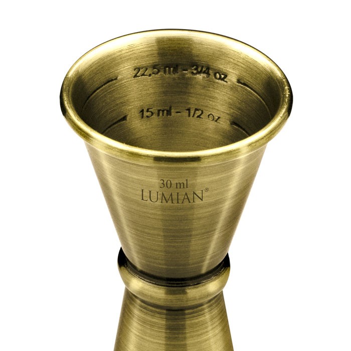 Jigger japonés Lumian de acero inoxidable, 15/30 a 30/60 ml - Imagen 25