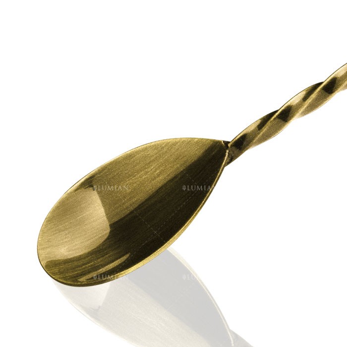 Cuchara de bar 28 cm Muddler Lumian, acero inoxidable 18/10 - Imagen 16