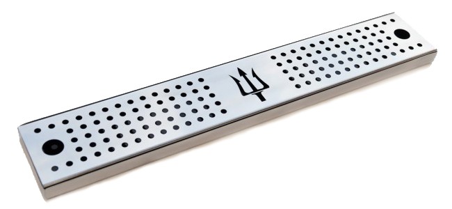 Bar mat de acero inoxidable perforado, 30, 60 o 90 cm - Imagen 6