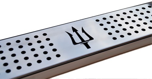Bar mat de acero inoxidable perforado, 30, 60 o 90 cm - Imagen 5