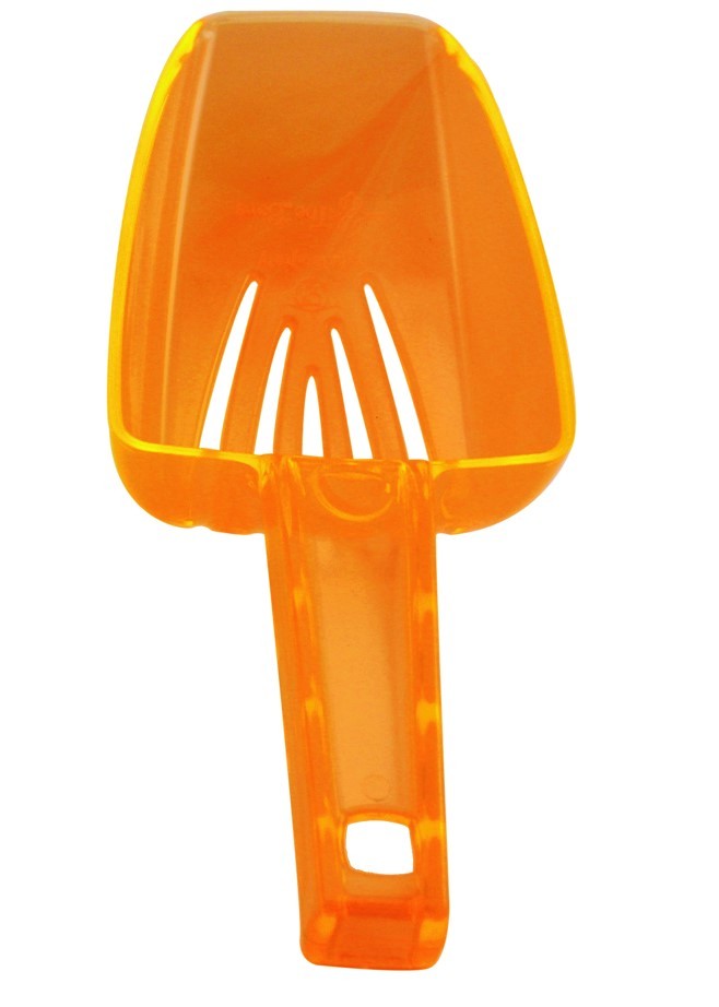 Pala para hielo 10 oz de policarbonato con orificios de drenaje - Imagen 3