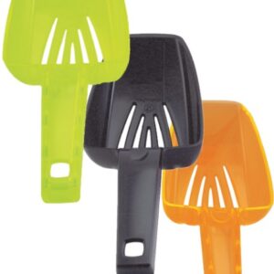 Pala para hielo 10 oz de policarbonato con orificios de drenaje