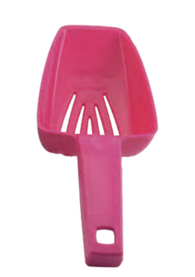 Pala para hielo 10 oz de policarbonato con orificios de drenaje - Imagen 5