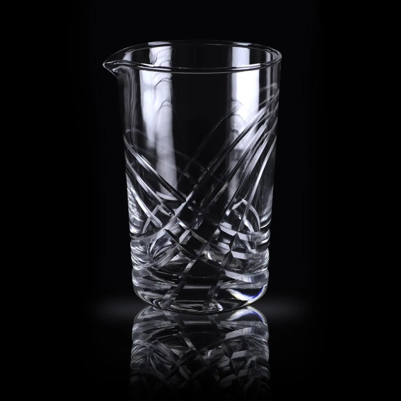 Vaso mezclador Ariake Lumian 700 ml, vidrio tallado - Imagen 3