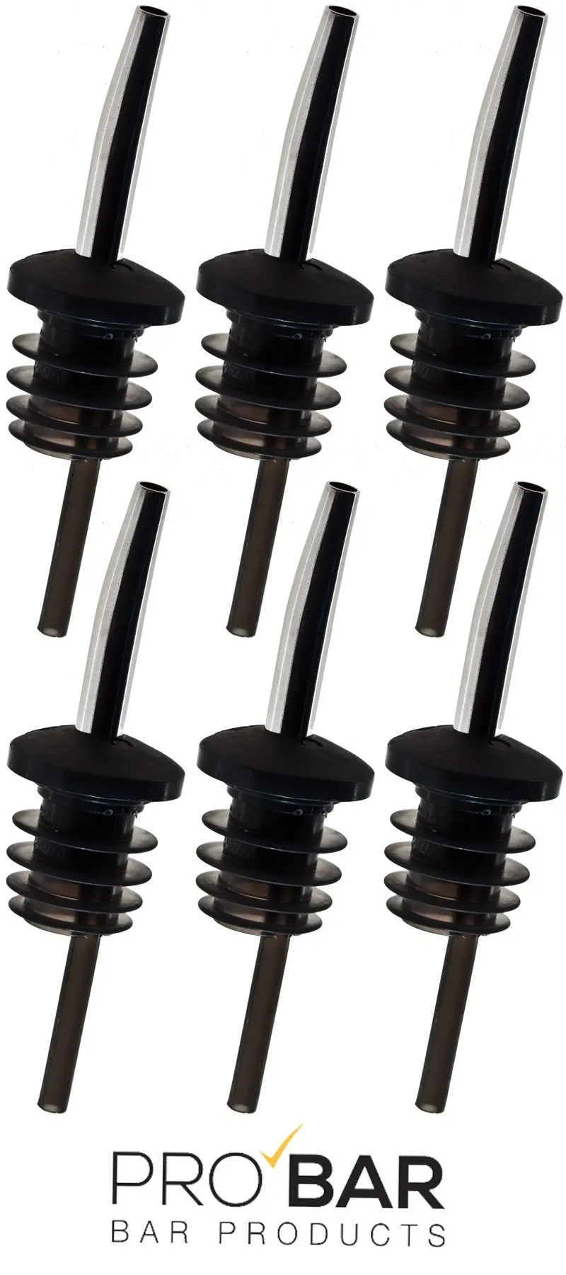 Pico vertedor Ultra de acero inoxidable en dos piezas, pack de 6 - Imagen 2